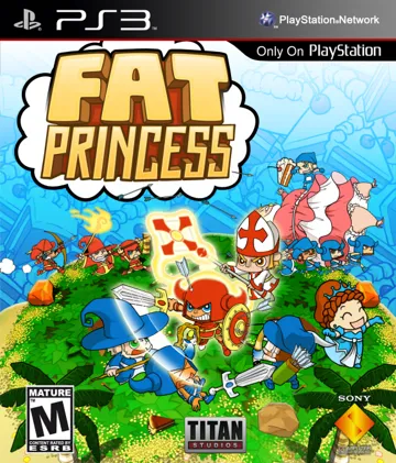 Fat Princess (USA) (Dynamic Theme) box cover front